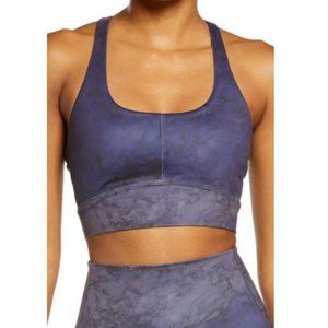 NEW Zella Renew Print Longline Sports Bra